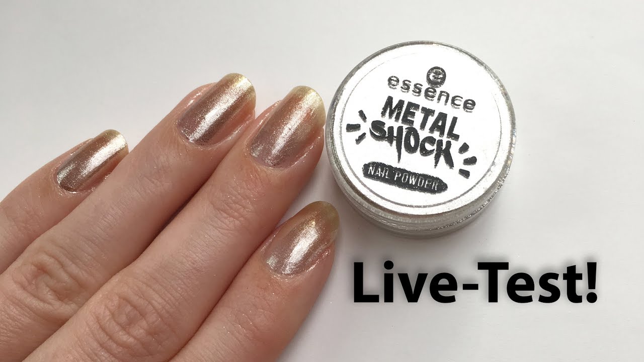 essence metal shock nail powder 05 under the sea